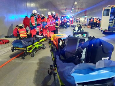 Prověřili jsme připravenost na zásah v dálničním tunelu Pohůrka